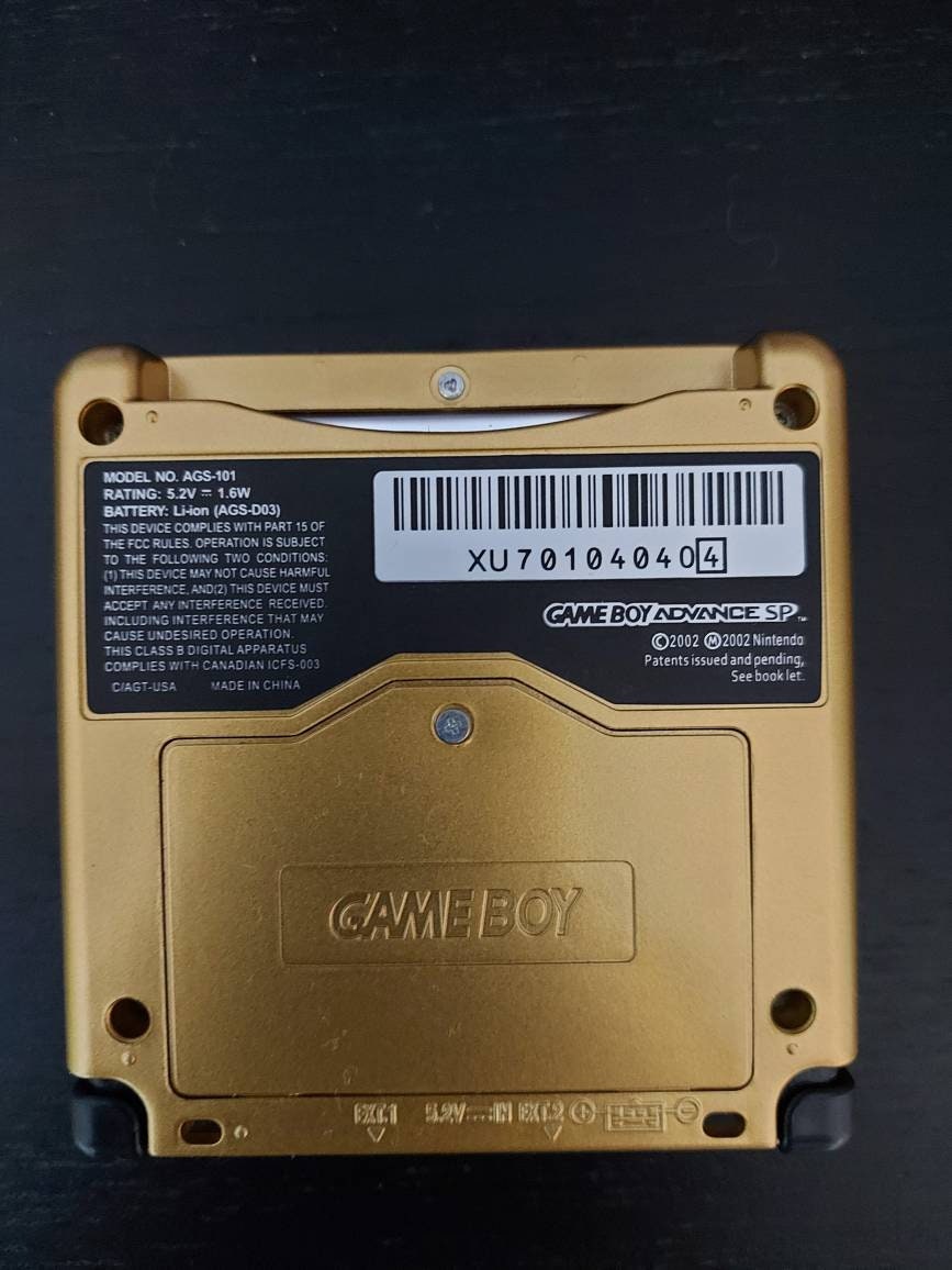 Nintendo Gameboy Advance sp Gba Ips v3 Zelda 900mah