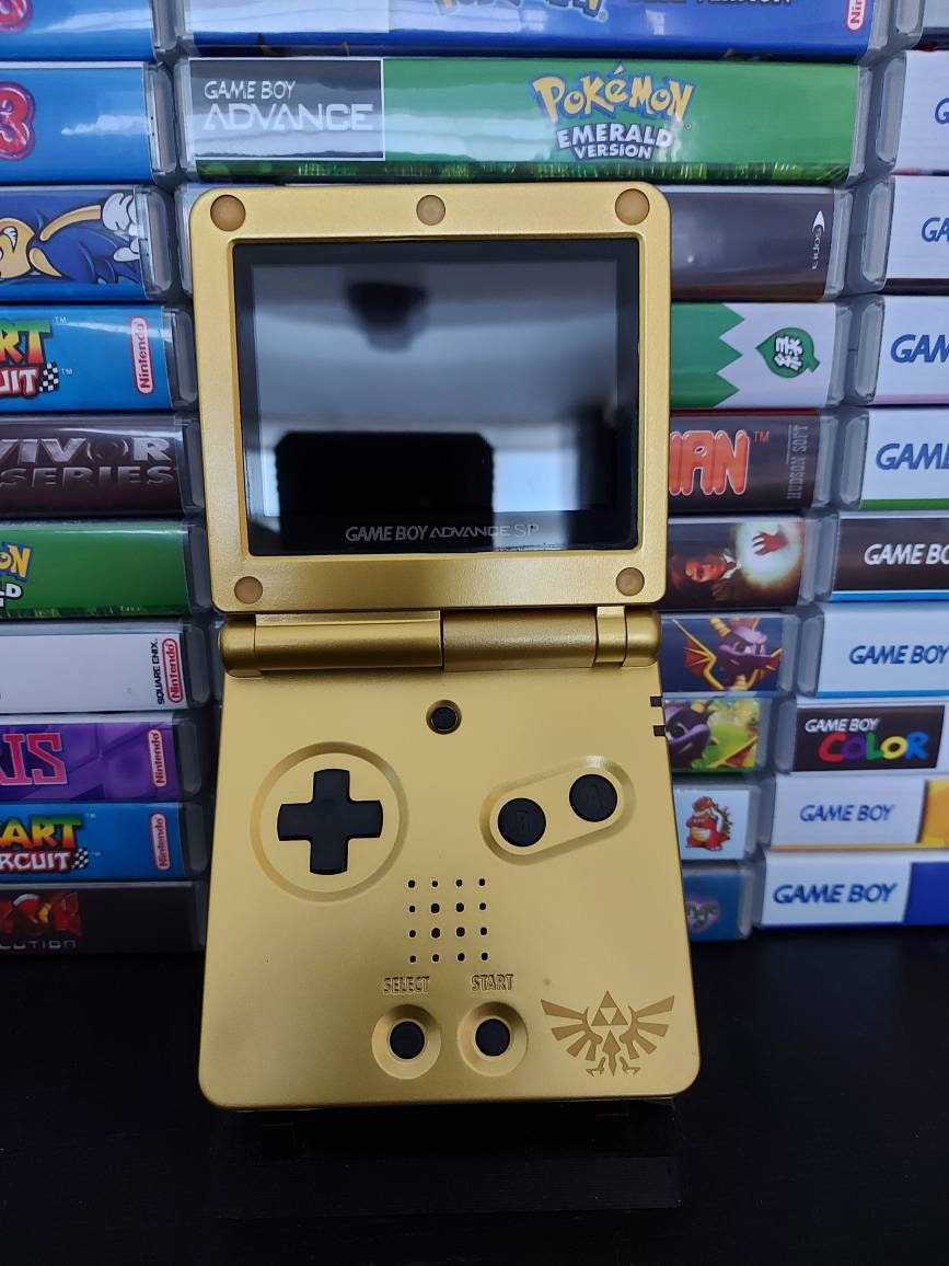 Nintendo Gameboy Advance sp Gba Ips v3 Zelda 900mah