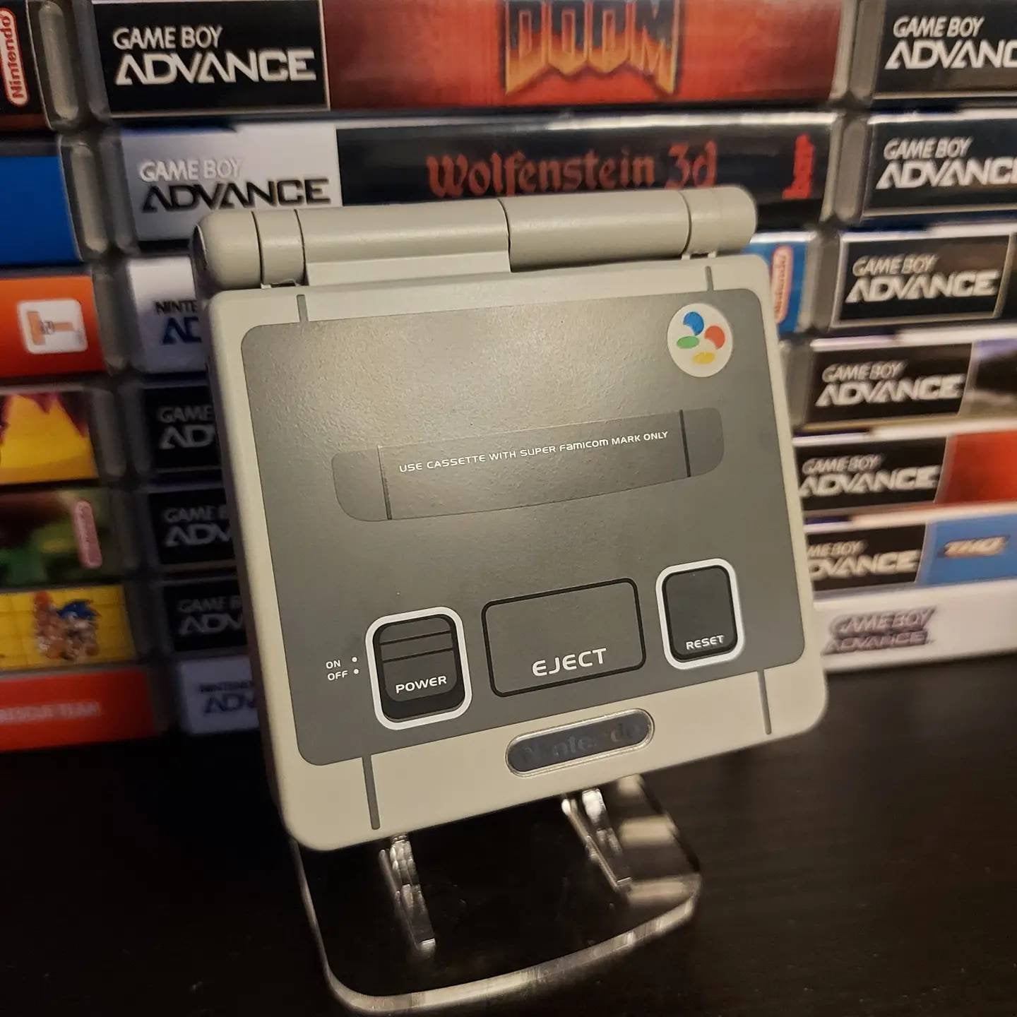 Nintendo Gameboy Advance Sp Gba Famicon Ips v3 900mah Usb c Charging