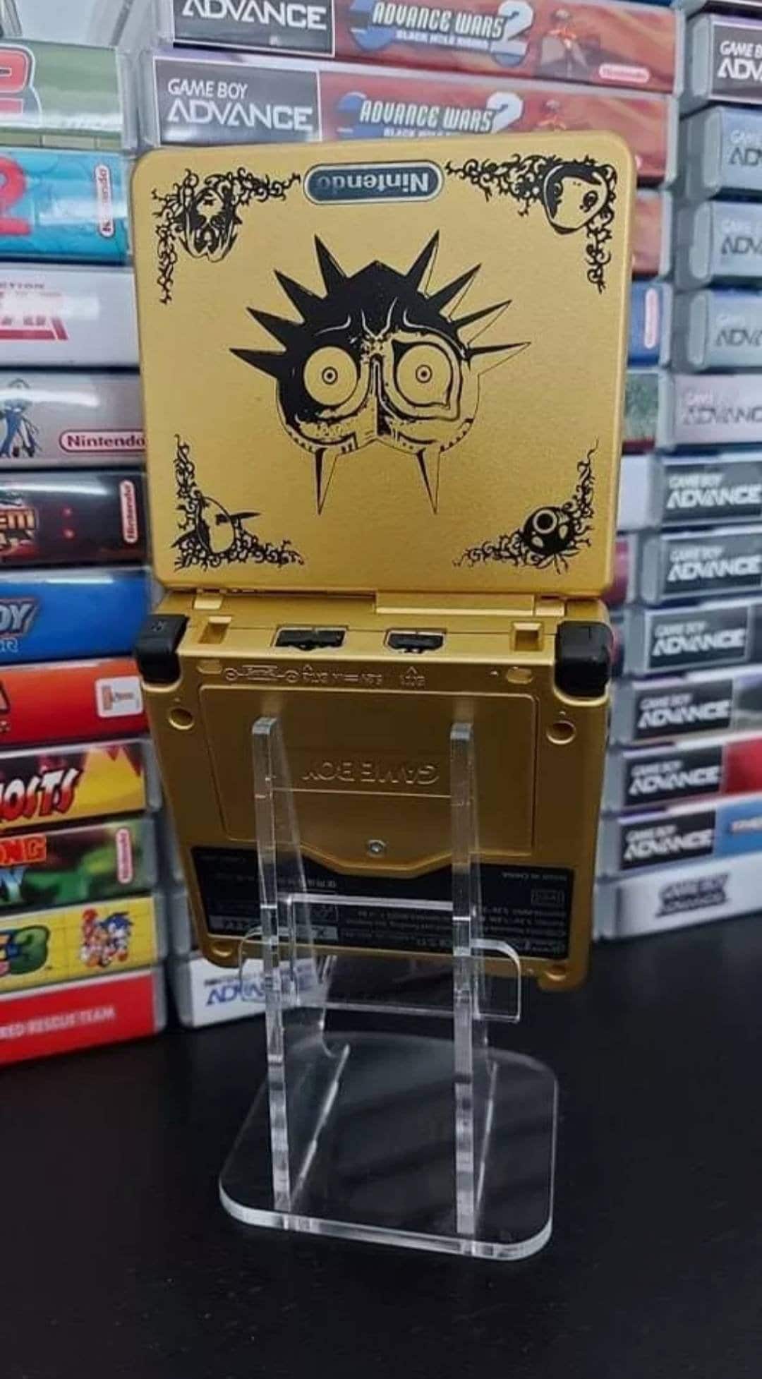 Nintendo Gameboy Advance sp Gba Ips v3 Zelda Majoras Mask 900mah