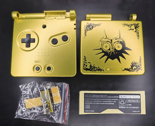 Gba sp Replacement Housing / Shell Zelda Majoras Mask