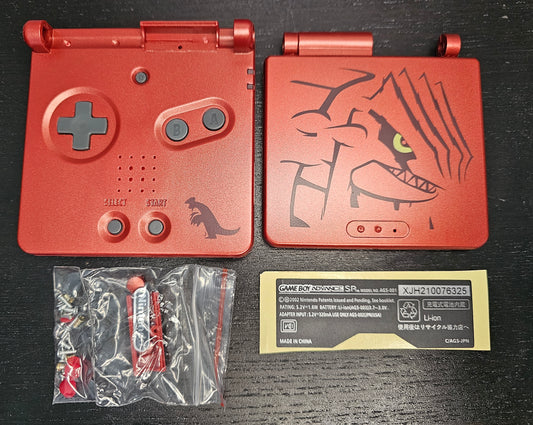 Gba sp Replacement Housing / Shell Pokemon Groudon