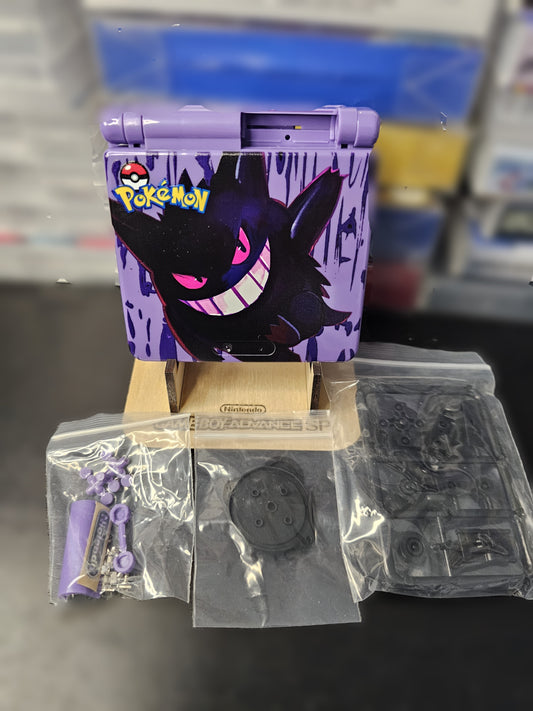 Gengar Uv Printed GBA SP Shell