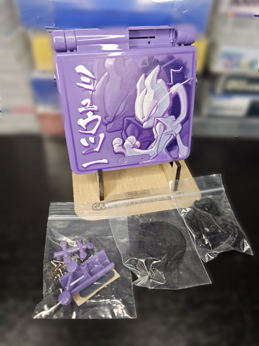 Mewtwo Uv Printed GBA SP Shell