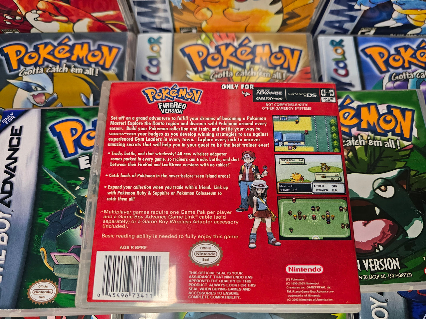 Replacement Art Cases 12 Pokemon Games