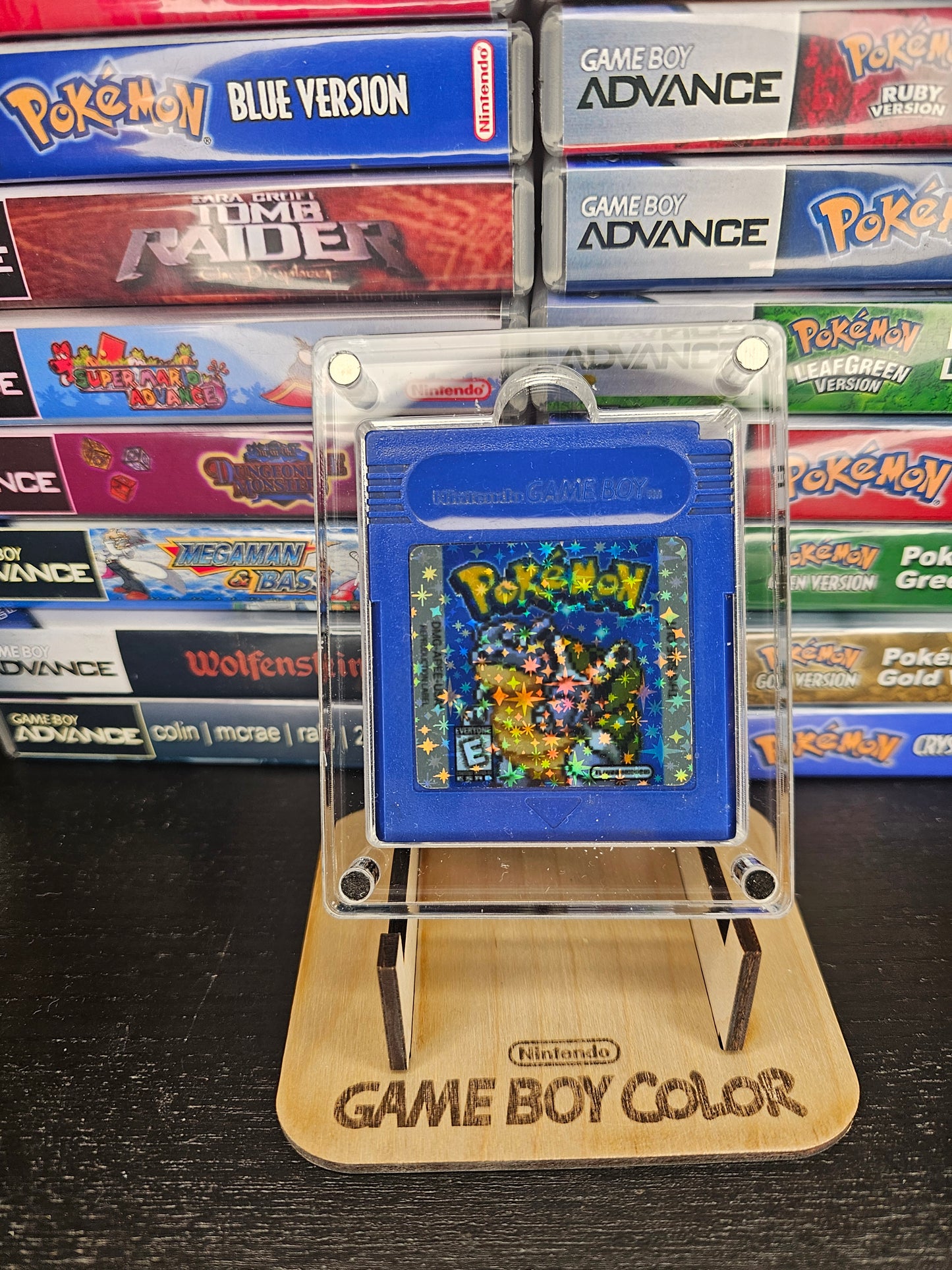 Genuine Pokemon Blue Gameboy Custom