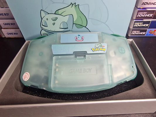 Bulbasaur GBA Custom UV Printed Shells Matching Box