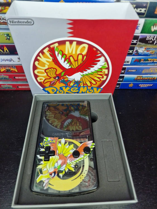 Ho Ho GBC Custom UV Printed Shells Matching Box