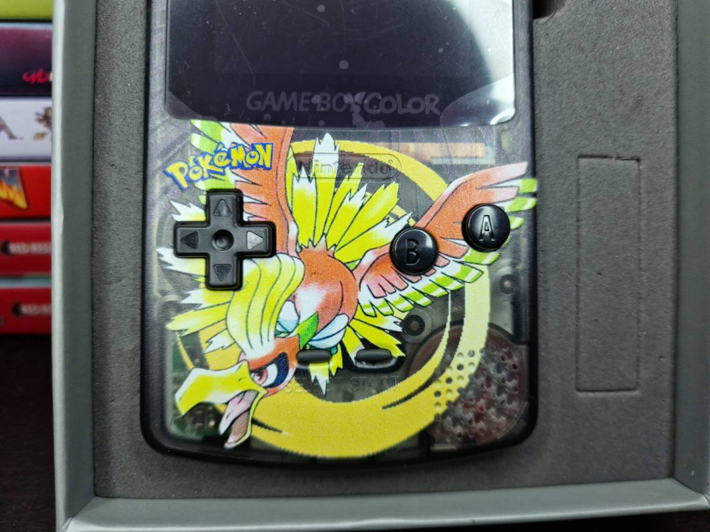 Ho Ho GBC Custom UV Printed Shells Matching Box