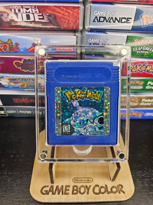 Genuine Pokemon Blue Gameboy Custom