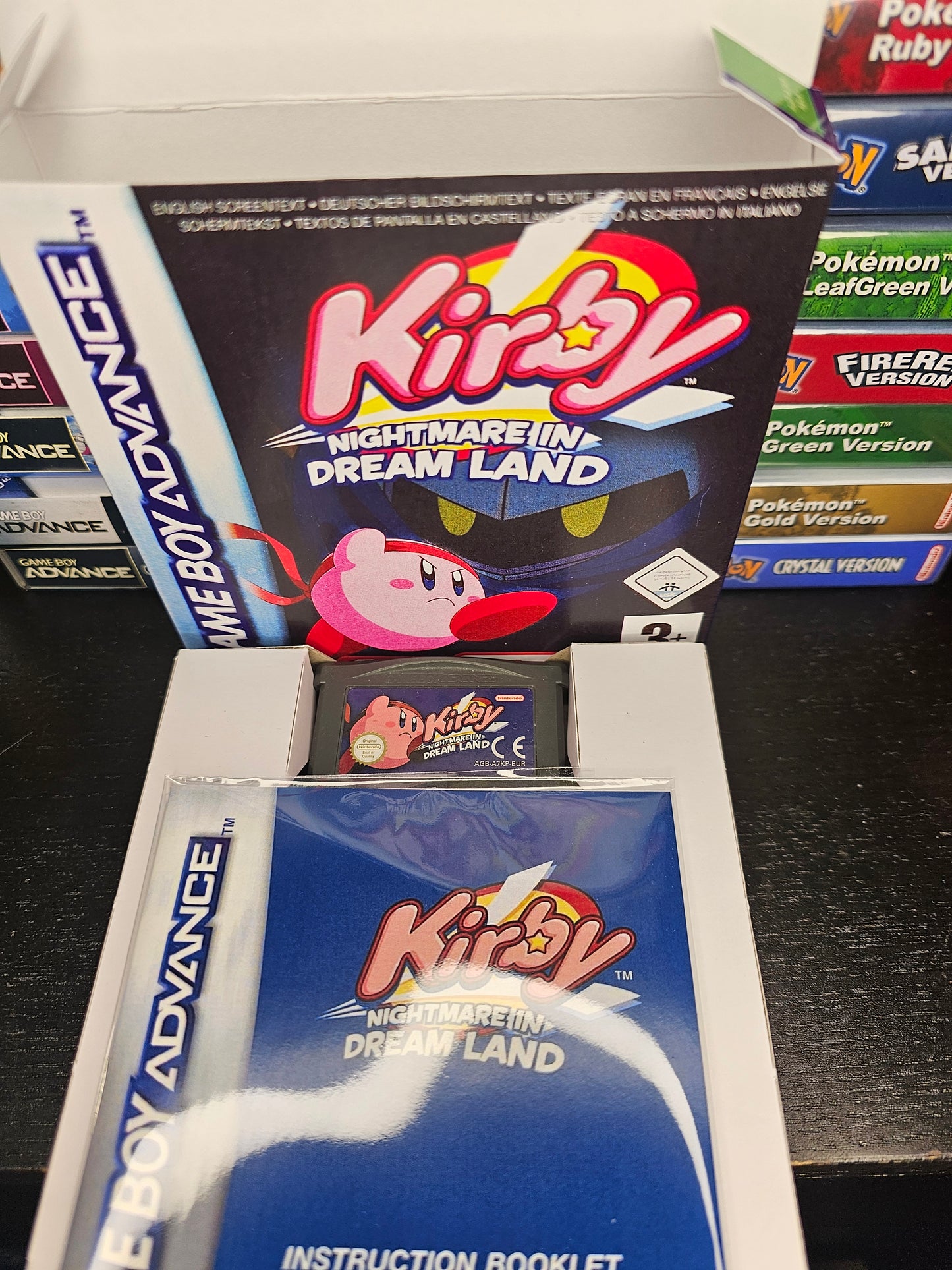 Genuine Kirby Nightmare In Dreamland Gameboy Advance