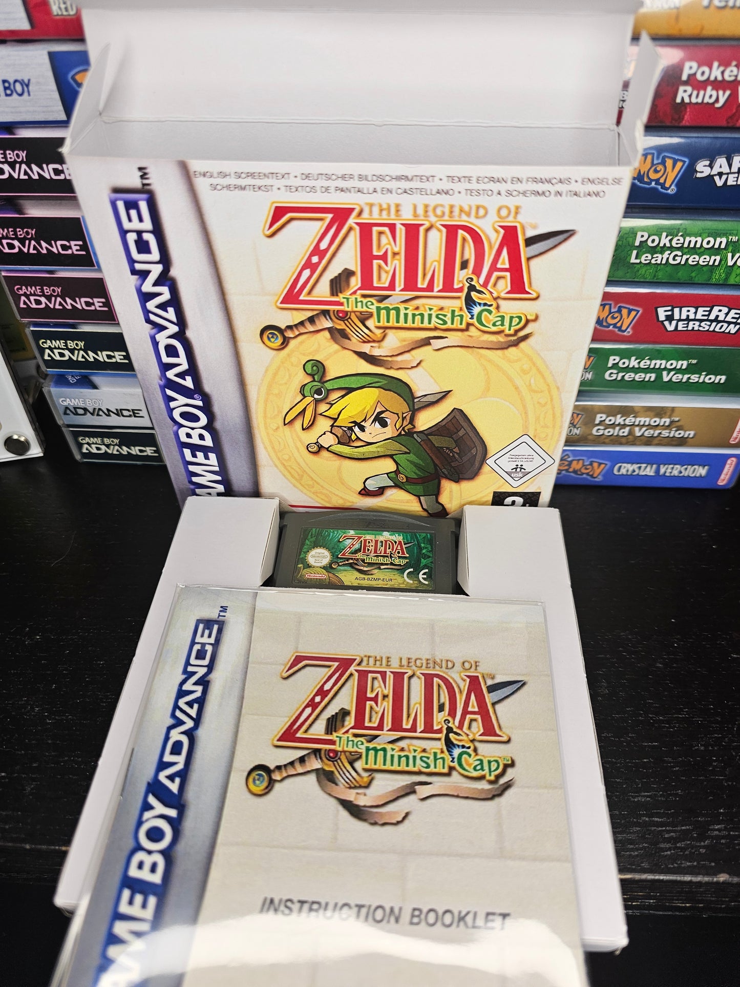 Genuine Zelda Minish Cap Gameboy Advance