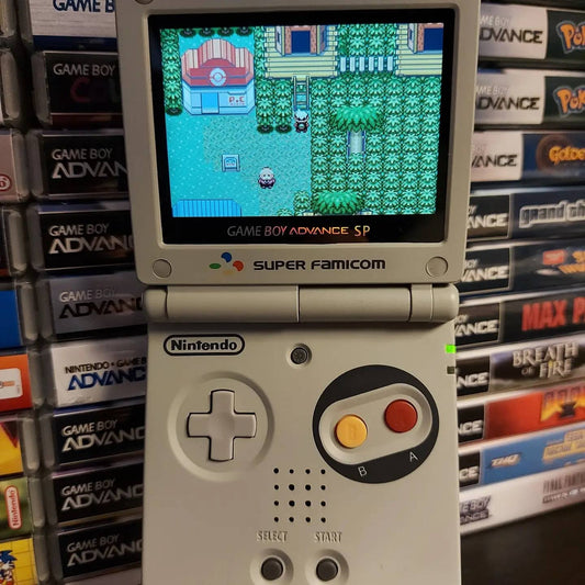 Nintendo Gameboy Advance Sp Gba Famicon Ips v3 900mah Usb c Charging