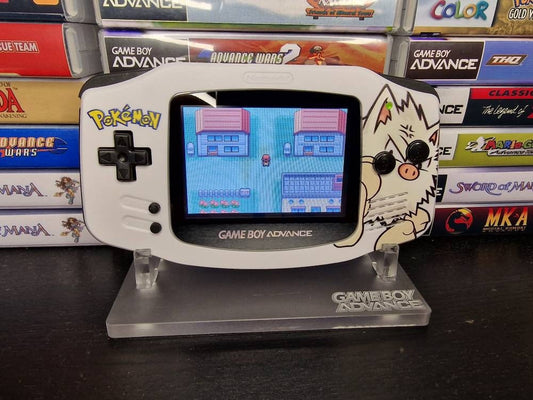 Nintendo Gameboy Advance Mankey Shell, Funnyplaying Ita backlit Screen. GBA.