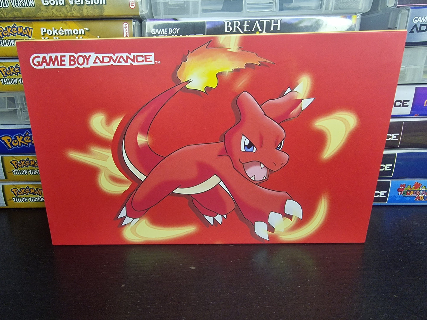 Nintendo Gameboy Advance Charmeleon Shell, Funnyplaying Laminated IPS / ITA backlit Screen. GBA.